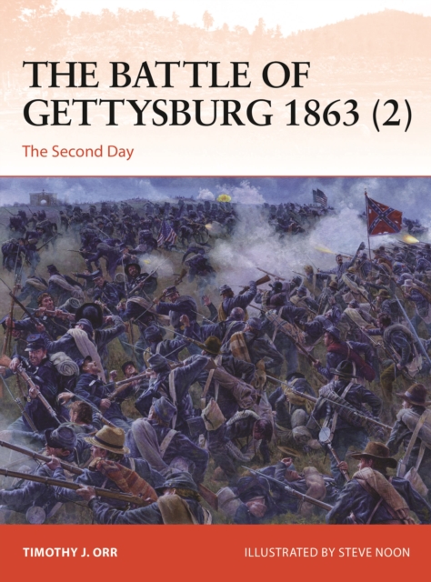 The Battle of Gettysburg 1863 (2) : The Second Day, Paperback / softback Book