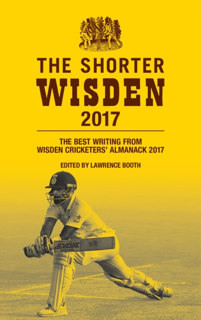 Wisden Cricketers' Almanack 2017, Paperback / softback Book