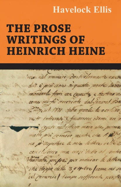 The Prose Writings of Heinrich Heine, EPUB eBook
