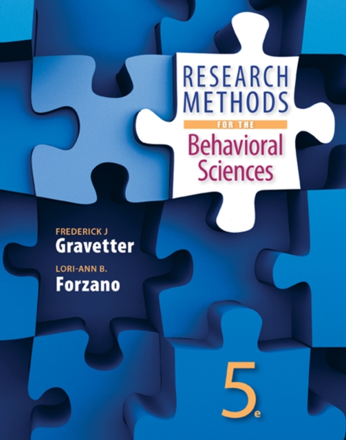 Research Methods for the Behavioral Sciences, PDF eBook