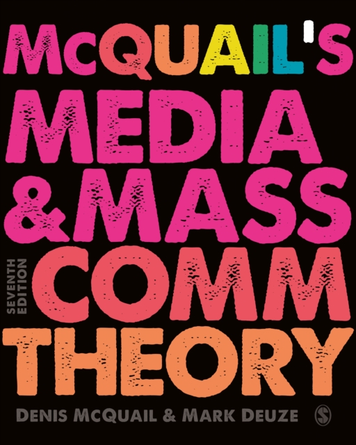 McQuail's Media and Mass Communication Theory, EPUB eBook