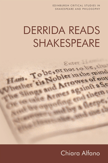 Derrida Reads Shakespeare, Hardback Book