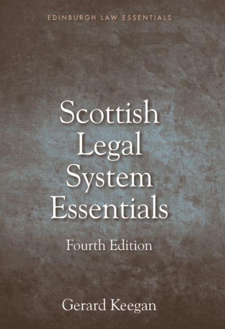 Scottish Legal System Essentials, 4th Edition, Hardback Book