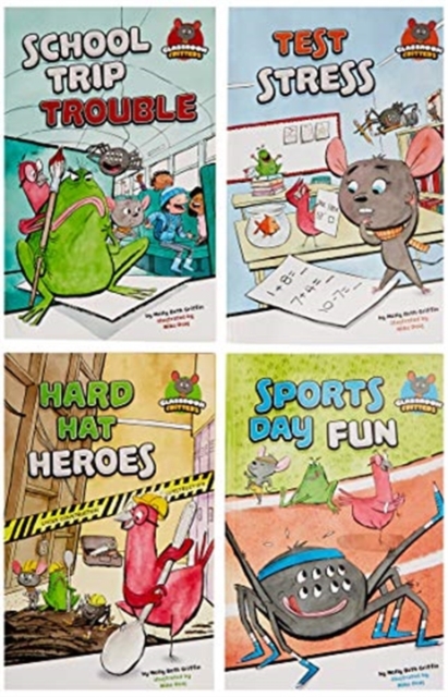 Classroom Critters Pack A of 4, Mixed media product Book