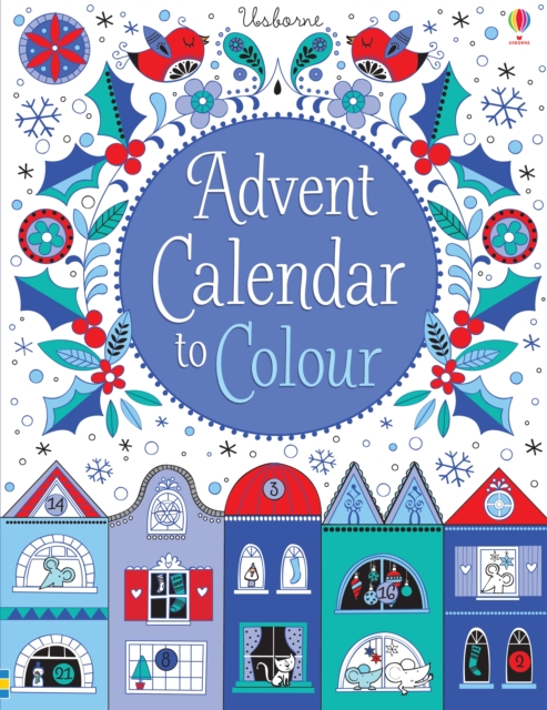 Advent Calendar to Colour, Hardback Book