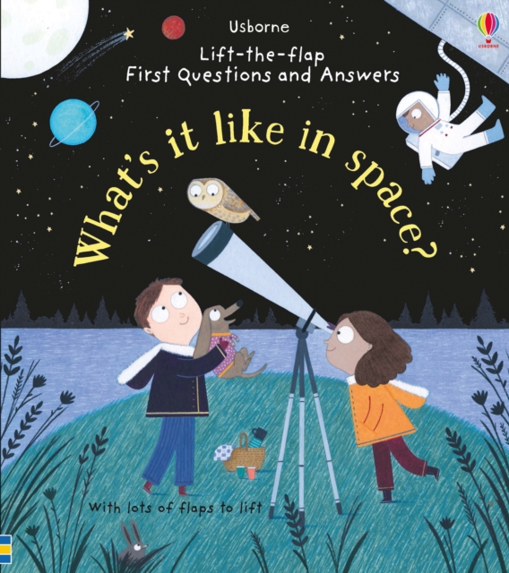First Questions and Answers: What's it like in Space?, Board book Book