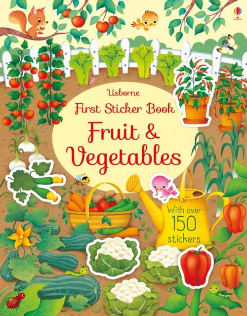 First Sticker Book Fruit and Vegetables, Paperback / softback Book
