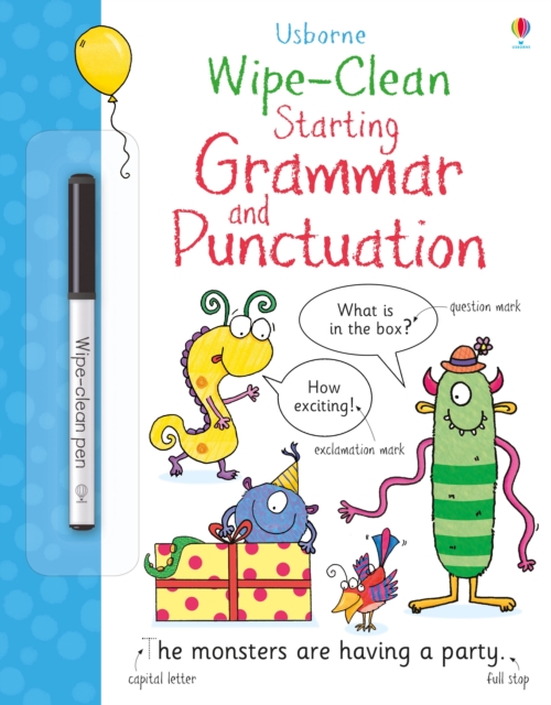 Wipe-clean Starting Grammar and Punctuation, Paperback / softback Book