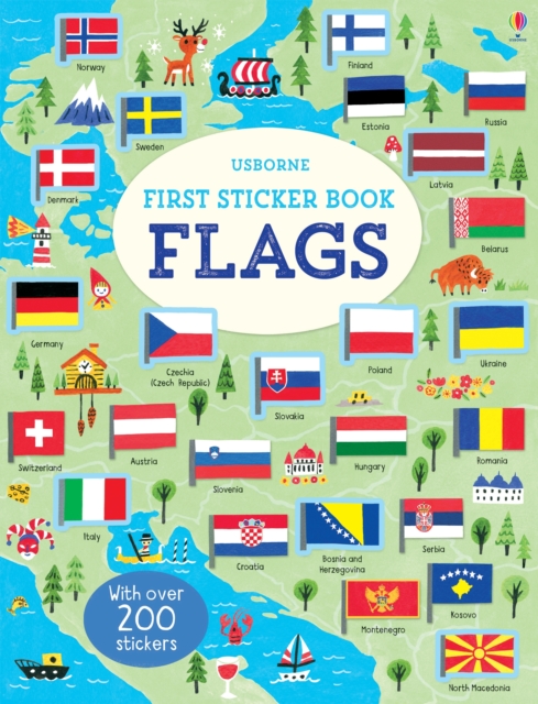 First Sticker Book Flags, Paperback / softback Book