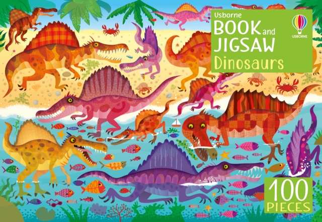 Usborne Book and Jigsaw Dinosaurs, Paperback / softback Book