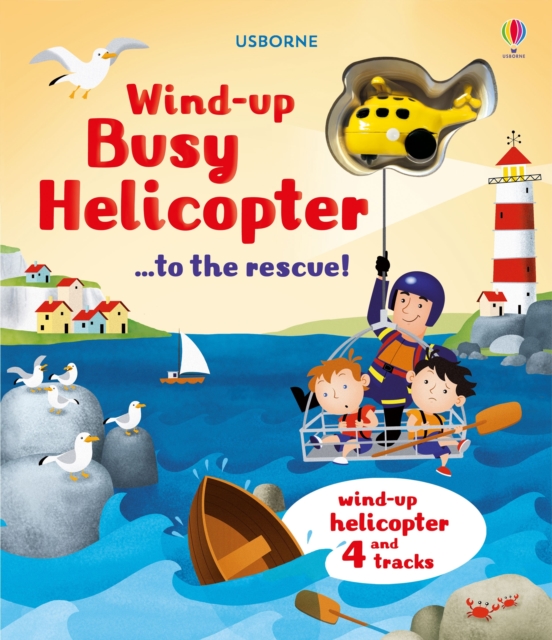 Wind-Up Busy Helicopter...to the Rescue!, Board book Book