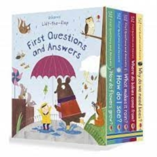 Lift-the-flap FIRST Questions and Answers Boxset, Hardback Book