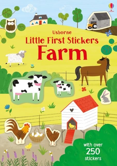 Little First Stickers Farm, Paperback / softback Book