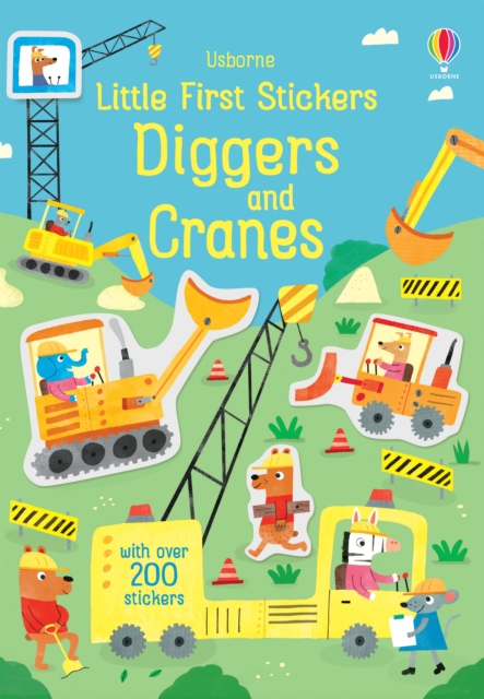 Little First Stickers Diggers and Cranes, Paperback / softback Book