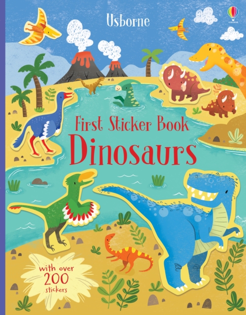 First Sticker Book Dinosaurs, Paperback / softback Book