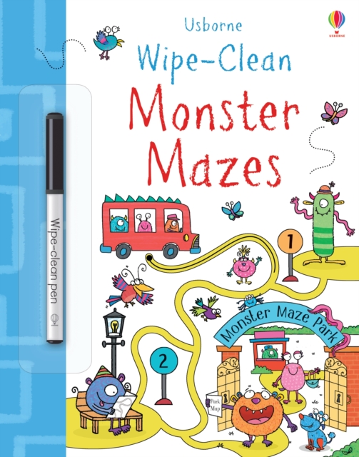 Wipe-Clean Monster Mazes, Paperback / softback Book