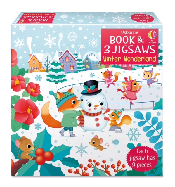 Usborne Book and 3 Jigsaws: Winter Wonderland, Board book Book