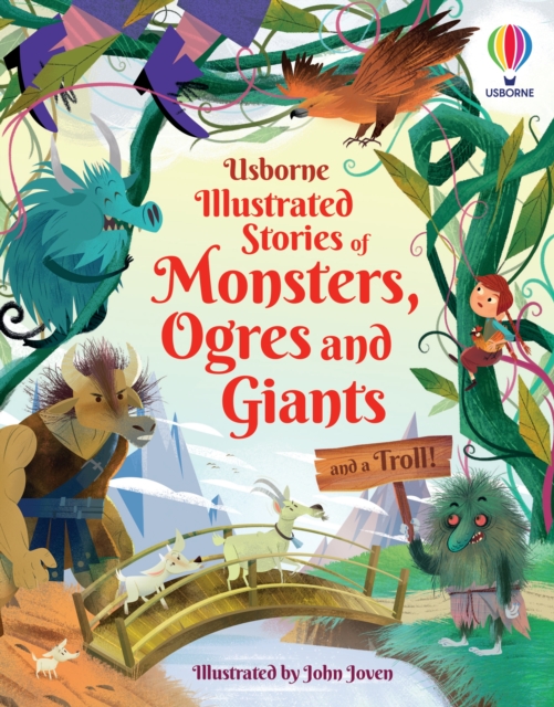 Illustrated Stories of Monsters, Ogres and Giants (and a Troll), Hardback Book