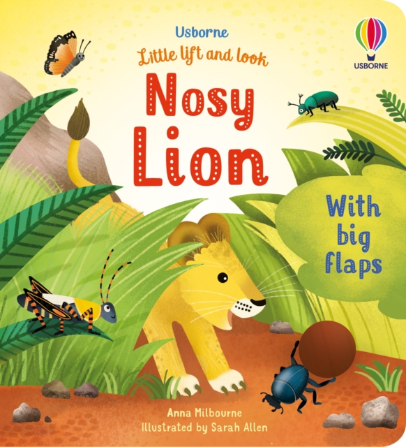 Little Lift and Look Nosy Lion, Board book Book