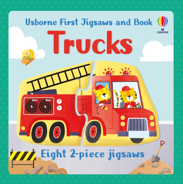 Usborne First Jigsaws and Book: Trucks, Paperback / softback Book
