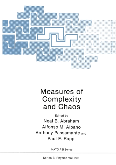 Measures of Complexity and Chaos, PDF eBook