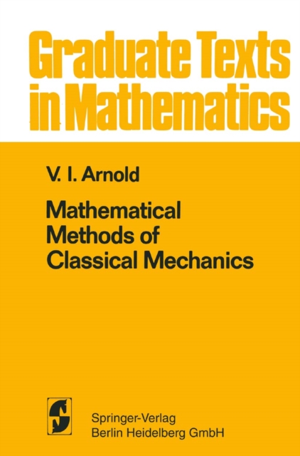 Mathematical Methods of Classical Mechanics, PDF eBook