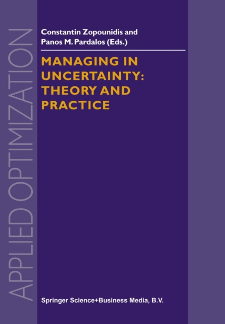Managing in Uncertainty: Theory and Practice, PDF eBook