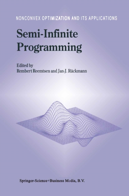 Semi-Infinite Programming, PDF eBook