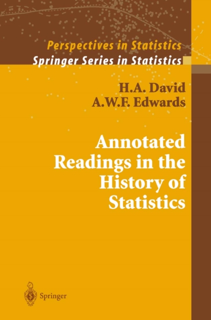 Annotated Readings in the History of Statistics, PDF eBook