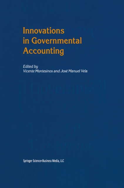 Innovations in Governmental Accounting, PDF eBook