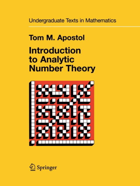 Introduction to Analytic Number Theory, PDF eBook