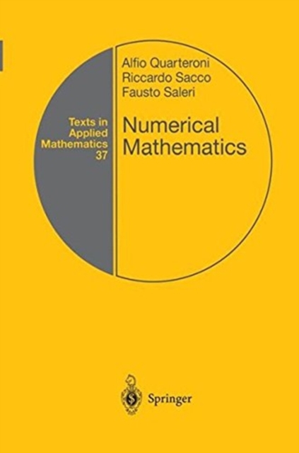 Numerical Mathematics, Paperback / softback Book