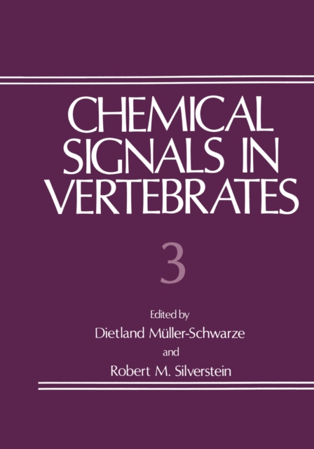 Chemical Signals in Vertebrates 3, PDF eBook