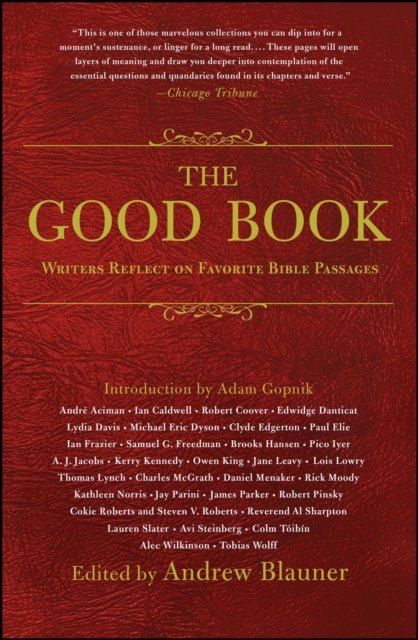 The Good Book : Writers Reflect on Favorite Bible Passages, EPUB eBook