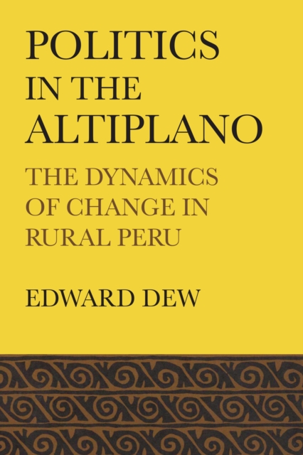 Politics in the Altiplano : The Dynamics of Change in Rural Peru, Paperback / softback Book
