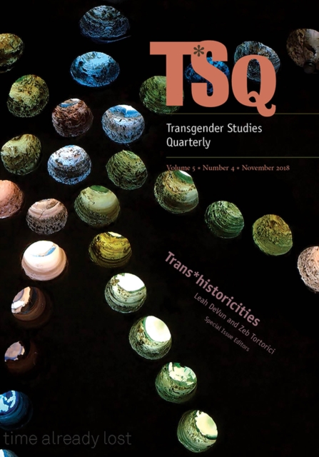 Trans*historicities, Paperback / softback Book