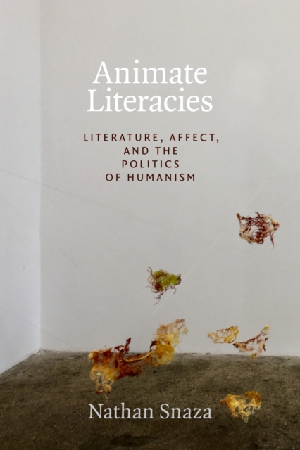 Animate Literacies : Literature, Affect, and the Politics of Humanism, PDF eBook