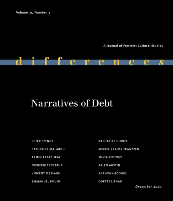 Narratives of Debt, Paperback / softback Book