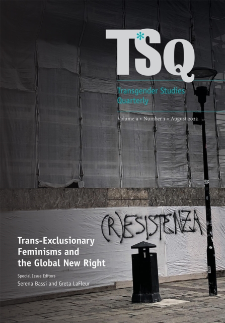 Trans-Exclusionary Feminisms and The Global New Right, Paperback / softback Book