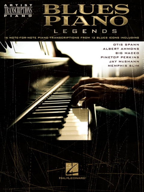 Blues Piano Legends, Book Book