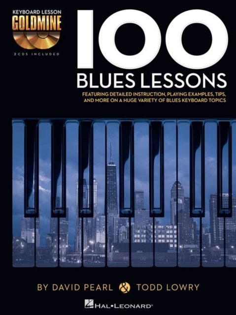 100 Blues Lessons : Keyboard Lesson Goldmine Series, Book Book