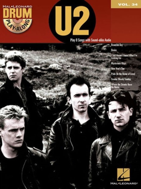 U2 : Drum Play-Along Volume 24, Book Book