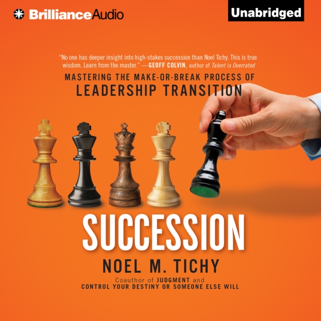 Succession : Mastering the Make-or-Break Process of Leadership Transition, eAudiobook MP3 eaudioBook