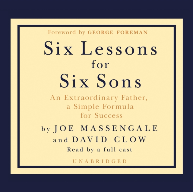 Six Lessons for Six Sons, eAudiobook MP3 eaudioBook