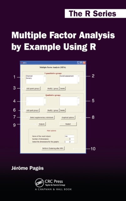 Multiple Factor Analysis by Example Using R, Hardback Book