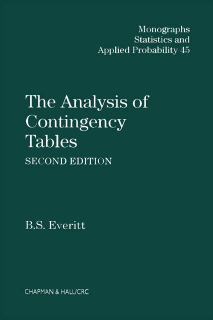The Analysis of Contingency Tables, PDF eBook