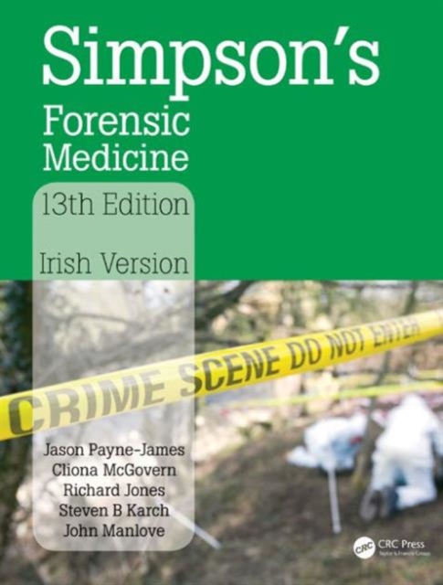 Simpson's Forensic Medicine : Irish Version, Paperback / softback Book
