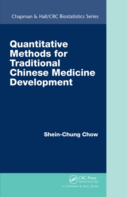 Quantitative Methods for Traditional Chinese Medicine Development, PDF eBook