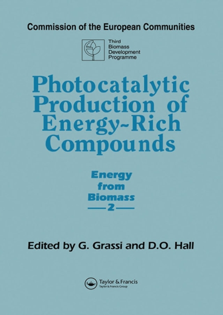 Photocatalytic Production of Energy-Rich Compounds, PDF eBook