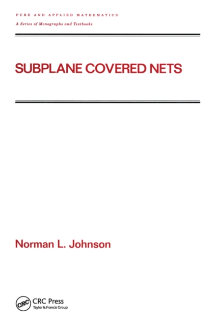 Subplane Covered Nets, PDF eBook